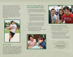 front image of the Our Youth, Our Future Brochure. click this image for a readable pdf.